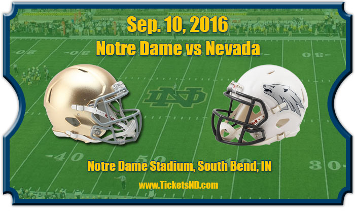 2016 Notre Dame Vs Nevada