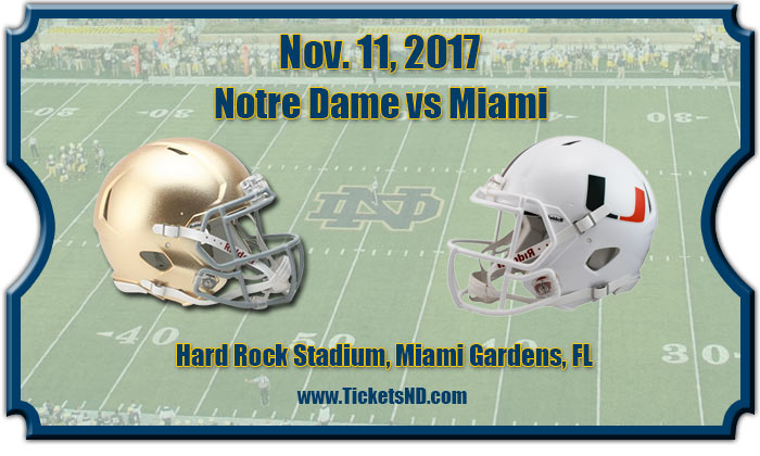 2017 Notre Dame Vs Miami