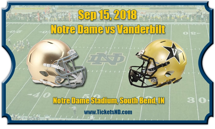 2018 Notre Dame Vs Vanderbilt